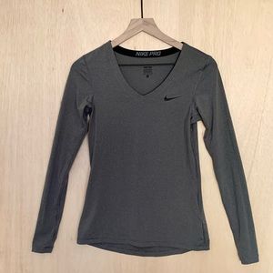 Nike Dry-Fit Pro Long Sleeve Tee Medium